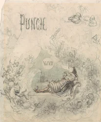 Titelseite für Punch, Bd. VIII