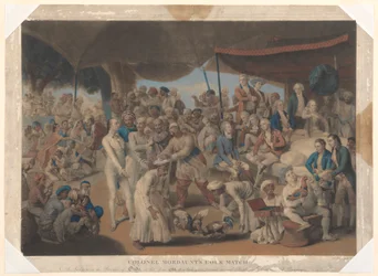 Oberst Mordaunts Hahnenkampf in Lucknow