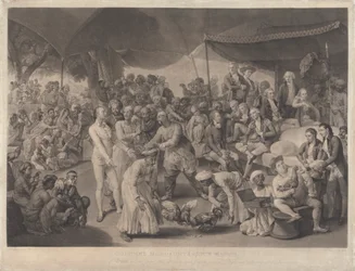 Oberst Mordaunts Hahnenkampf in Lucknow