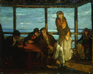 Eine Veranda, Provincetown, ca. 1930-35