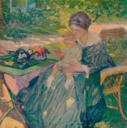 Im Garten, ca. 1911