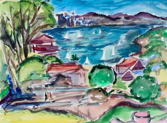 San Francisco Bay von Tiburon, 2018