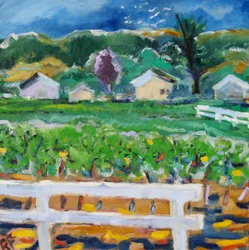 Der gebrochene Zaun, Napa, 2019