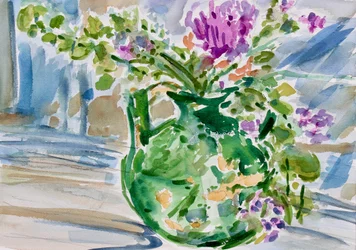 Die alte grüne Vase, 2020