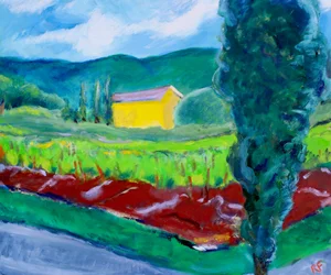 Gelbes Haus, Sonoma, 2017
