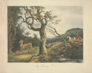 Vierer-Set: (2) Hirschjagd