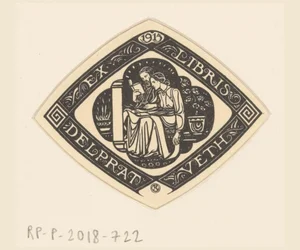 Ex libris von Delprat-Veth