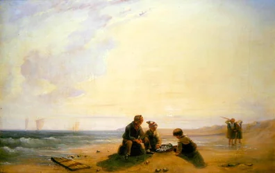 Französische Küstenszene