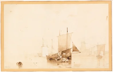 Boote in einem Hafen