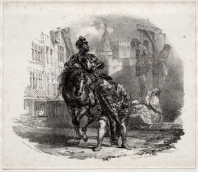 Die Flucht aus der Burg Argyle, 1826