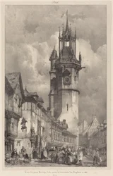 Turm der Gros-Horloge, Évreux