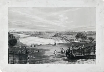 Avenham & Miller Park, um 1870