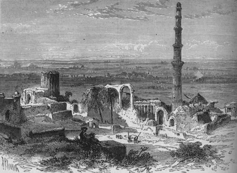Ansicht in der Umgebung von Delhi, ca. 1880