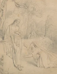 Christus erscheint Maria Magdalena (Johannes 20:13-14)