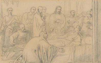 Christus erweckt den Sohn der Witwe (Lukas 7:13-16)