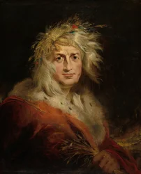 David Garrick als König Lear, um 1815