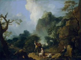 Landschaft mit Banditen: der Mord