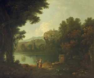 Am Tiber bei Rom