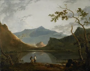 Snowdon vom Llyn Nantlle aus