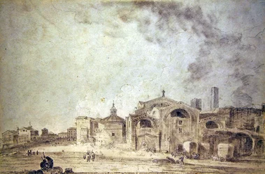 Die Bäder des Diokletian, Rom