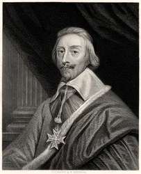 Kardinal Richelieu, französischer Prälat und Staatsmann, 19. Jahrhundert