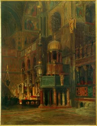Venedig, S. Marco, innen, Querhaus