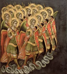 Die himmlische Miliz, ca. 1348-54