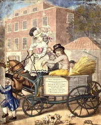 Eine Lektion westwärts oder ein Morgenbesuch bei Betty Cole, Hammersmith Turnpike um 1782