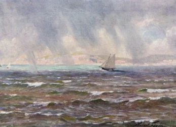 Ein plötzlicher Sturm, Cardigan Bay