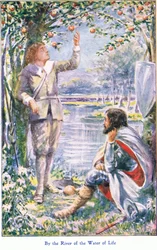 Am Fluss des Wassers des Lebens, aus 