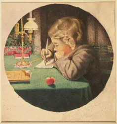An die Mutter schreiben