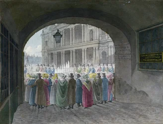 Ansicht des Eingangs zum Dean