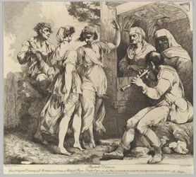 Rustikale Tänzer, 9. November 1780