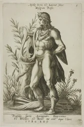 Apollo, Tafel 5 aus Parnassus Biceps