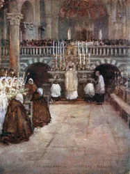 Erstkommunion der Kinder von Fiesole