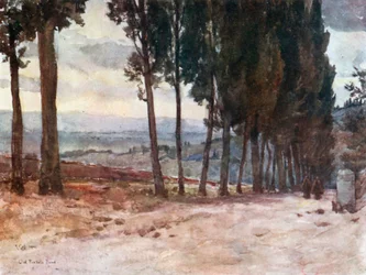 Auf der alten Straße nach Fiesole