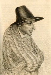 William Stevenson, ein berüchtigter Bettler, der im Wert von £900 starb, 1821