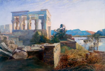 Philae, Ägypten, 19. Jahrhundert