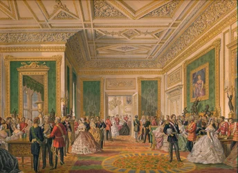 Die Unterzeichnung der Ehebescheinigung, 1863