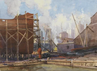 Schiffbau in Toronto, 1918