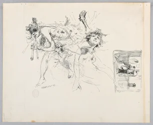 Studie für eine tanzende Frau, „Stimmungen zur Musik“, Mendelssohn Glee Club, New York, NY