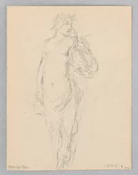 Studie für eine stehende Frau, „Moods to Music“, Mendelssohn Glee Club, New York, NY