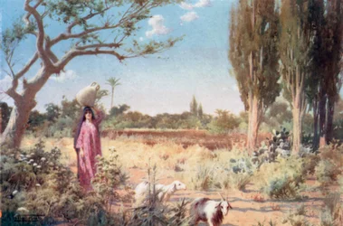 Ein Pastorale in der Nähe von Damietta
