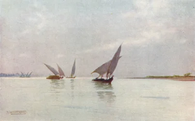 Ein silberner Tag am Nil, um 1880, 1904
