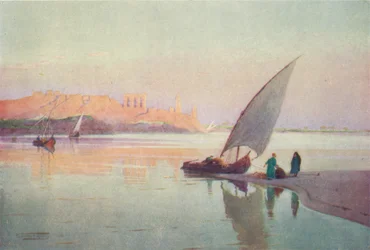 Kom Ombos, um 1880, 1904