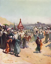 Rückkehr des Mahmal, ca. 1880, 1904
