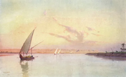 Tel-El-Amarna, auf der Oberseite, ca. 1880, 1904