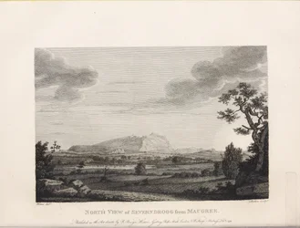 Illustration aus dem Buch Select views in Mysore, the country of Tippoo Sultan von Robert Home, veröffentlicht von Mr. Bowyer (Großbritannien, 1794)