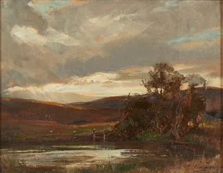 Abend auf der Swire Road, Ettrick Bridge