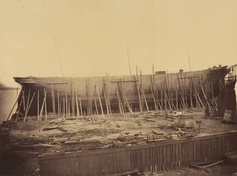 Aphrodita im Bau, ca. 1857
